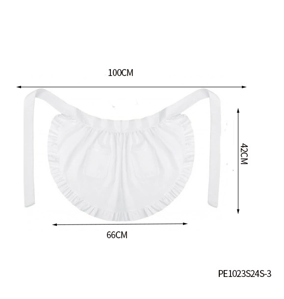 Фартук-платье в стиле лолита, one size (универсальный), лёгкое 0,045 кг
