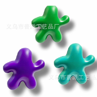 10cm Cartoon Villain Shape Decompression Toy, Cute Villain Shape Stress Ball, Cartoon Human Model Hand-Made
