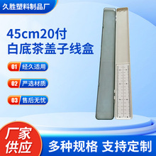 45cm带刻度长子线盒20付仕挂盒茶色防缠绕不伤线黑坑野钓收纳盒