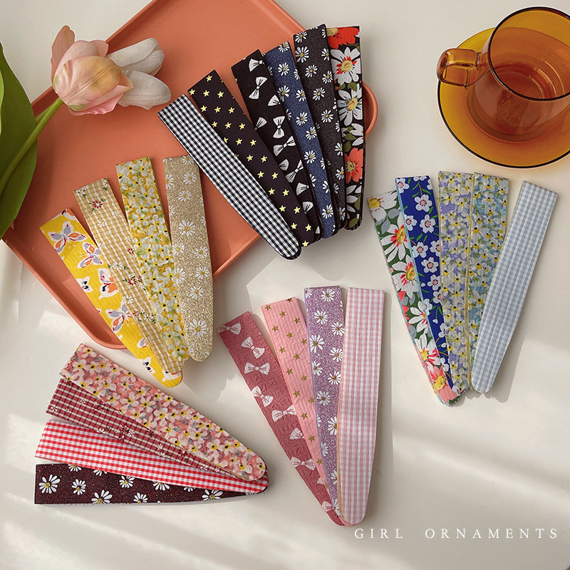 Magic Tape Hairband for tidying up stray hair, forehead bangs sticker for women, face washing hairband, magic hair sticker, hair accessory