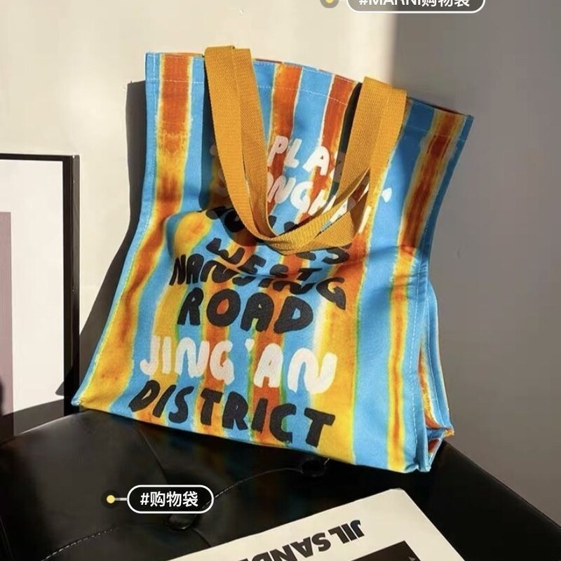 TYGA キャンバスバッグ 環境に優しい ショッピングバッグ オープニング お土産 記念 ショルダー ハンドバッグ 大容量|undefined