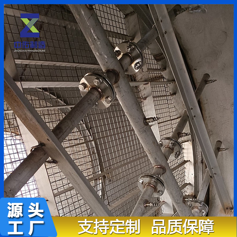 不锈钢喷淋管层厂家加工供应急冷喷淋烟气混合降尘降温塔内喷淋