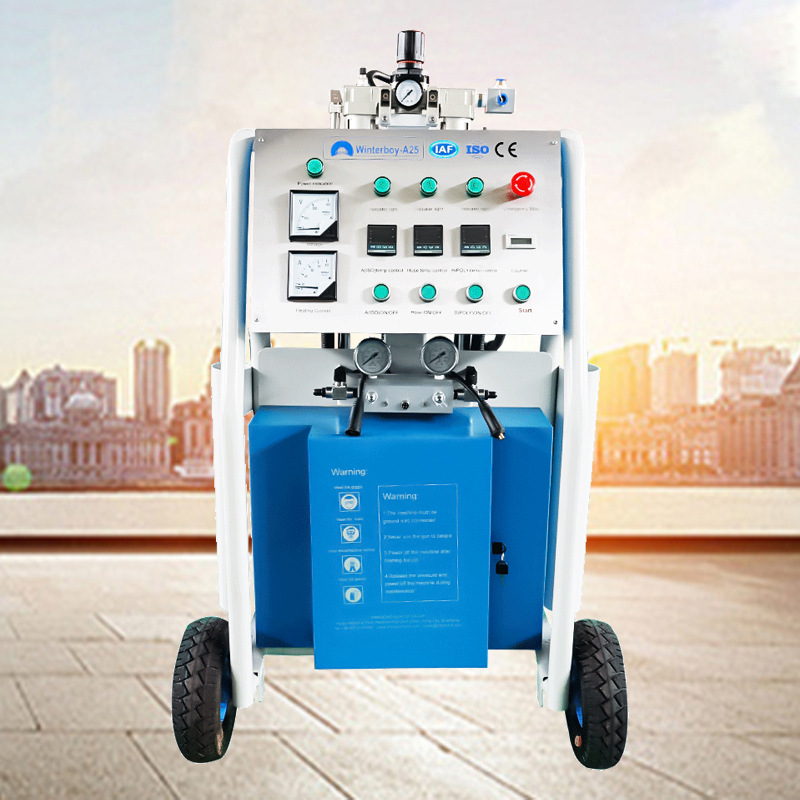 厂家高压气动聚脲喷涂机 双组份屋顶泳池喷涂设备 雕塑聚脲喷涂机