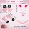 Gloves, socks, set, 7 pieces