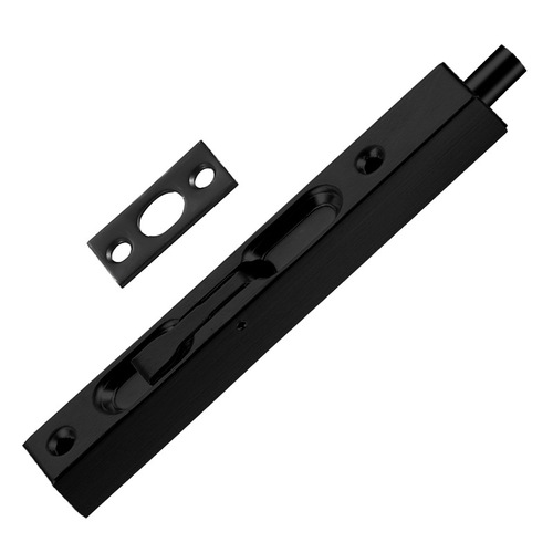 Double-door double door stainless steel box-type concealed latch Anti-theft door wooden door stainless steel invisible heaven and earth latch