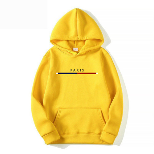 Printed Men's Hooded Sweater Wool Paris Sports Shirt Street Wear Casual Women Loose Breathable Hooded Spring New Arrival