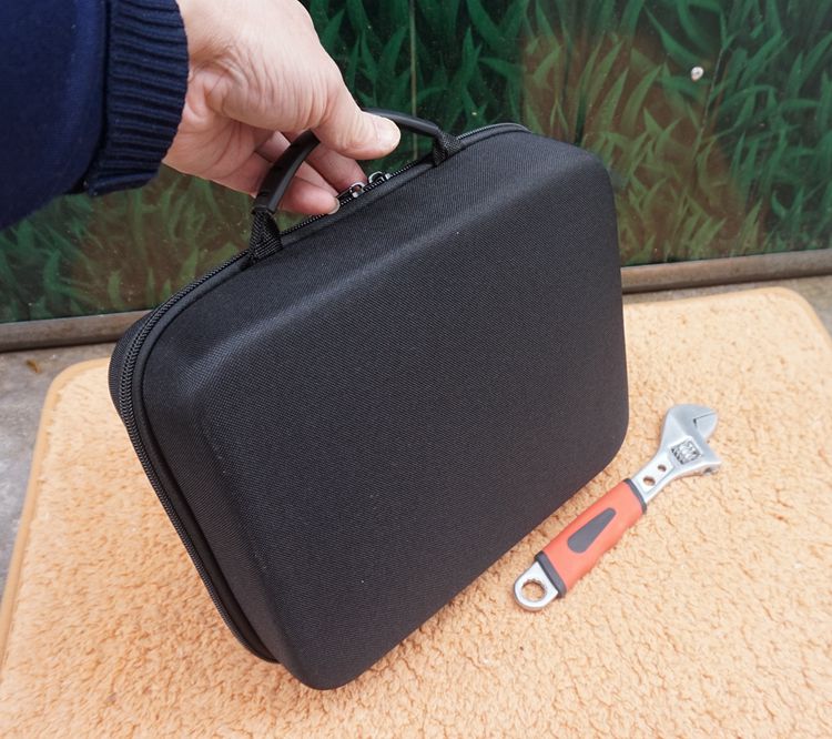 Kit de herramientas de hardware portátil engrosado lona impermeable desgaste paquete eléctrico de mantenimiento de automóvil bolso de hombre pequeño paquete de almacenamiento doméstico