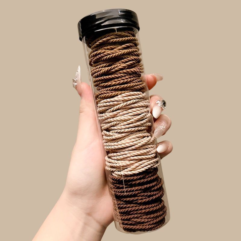 Bebé atado cabello de cabello niñas no lastimar cabello corda de goma anillo de cabello bebé tocado de cabello adorable para niños mujeres