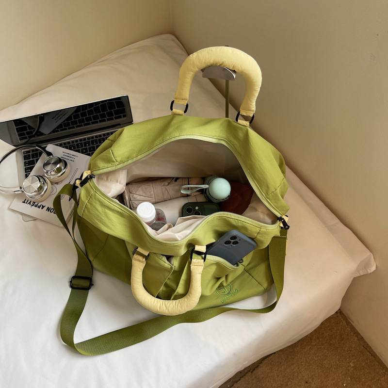 Nuevas bolsas de viaje transfronterizas de gran capacidad, bolsas deportivas expandibles para mujeres, bolsas de acondicionamiento para hombres, bolsas de maleta de embarque