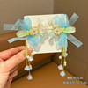 Children's hair accessory, wig, hairpins with tassels, hairgrip, Chinese style
