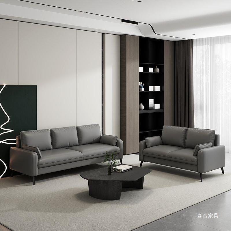 Photo inspiration: Nordic Luxury Rentals Reference: Sofa Nordic Style Fabric Sofa Living Room Small Apartment Simple