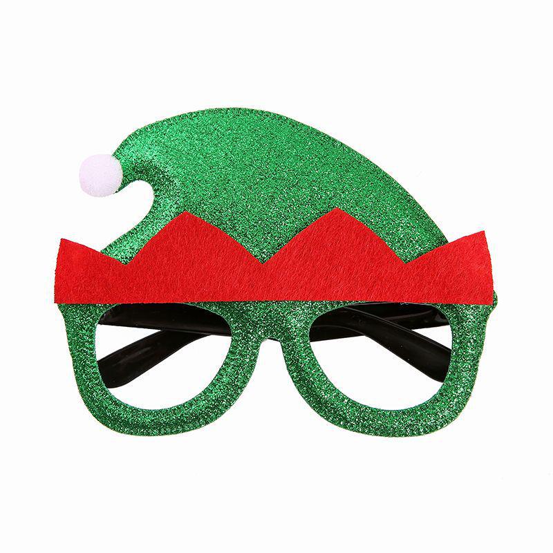 Nueva Navidad diadema gafas marco Halloween Día de San Valentín gafas de Santa Claus gafas Fiesta de Navidad