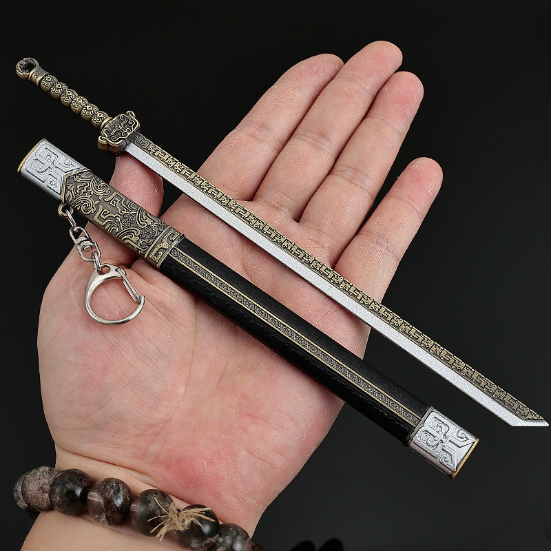 一卷书梦影视周边武器模型南珩佩刀22CM全金属工艺品摆件玩具刀剑|undefined