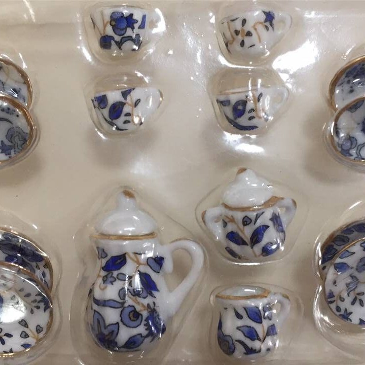 dollhouse  miniatures΢��ʳ��diyģ�ͷ���������������մɲ��