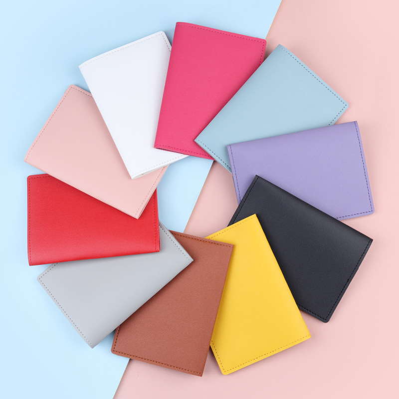 Pasaporte de pasaporte Bolso de pasaporte de cuero suave unisex, portatarjetas de máquina, portatarjetas, carnet de conducir, pasaporte multifuncional, pasaporte al por mayor