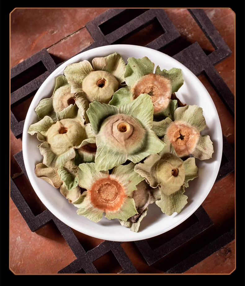 Dried Persimmon Calyx Shi Di 500g Traditional Herbal Decoction Pieces in use