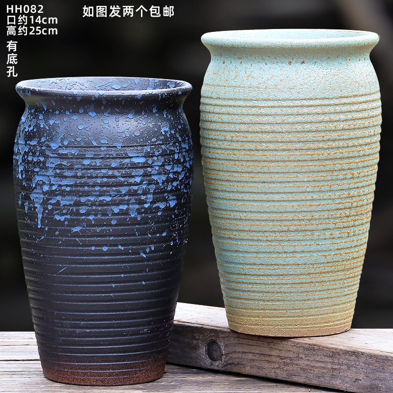 老桩多肉的花盆陶瓷户外庭院家用高盆法师阳台悬崖老桩花盆容器|undefined