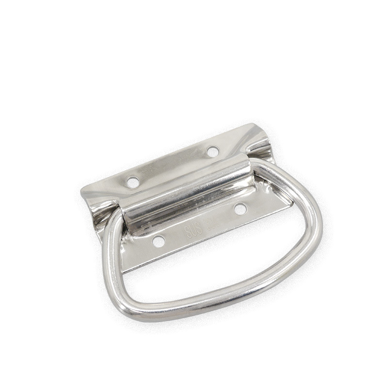 AW Anwang accesorios industriales 204 - 304 acero inoxidable - mango de anillo de caja caja mecánica mango de anillo de maleta plegable image 2