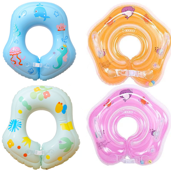 Inflatable swimming ring for swimming for new born play in water