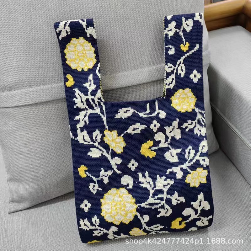 INS nuevo bolso de mujer bolso de mano bolso de punto bolso de gran capacidad bolso de hombro bolso de cubo