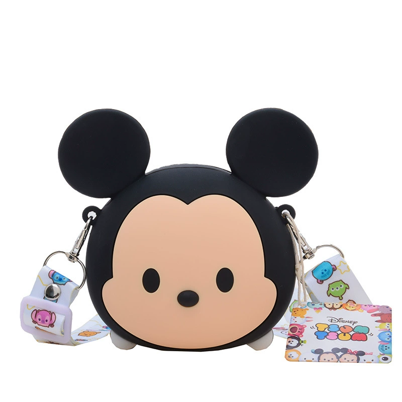 Children's shoulder bag, one-shoulder bag, cartoon wallet, card holder, silicone lipstick, purse, wholesale