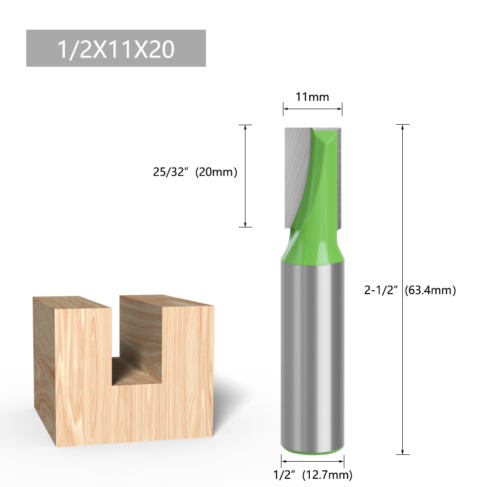Fresa de carburo Lavie grande de fondo plano para máquina de grabado, especial para fresadoras de madera.