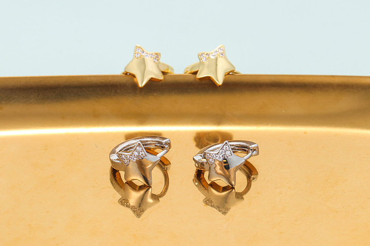 Earrings Classification Birthday Occasion Fashion Micro Inlaid Gypsophila Zircon Earrings