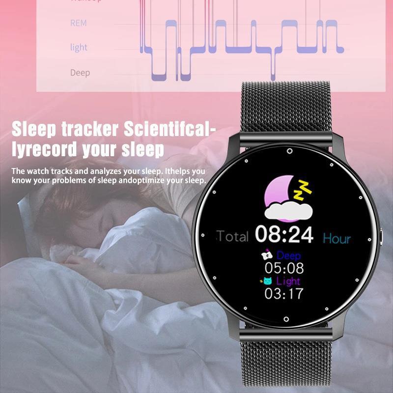ZL02D reloj inteligente ritmo cardíaco sangre oxígeno sueño movimiento monitoreo pulsera inteligente Comercio exterior transfronterizo AliExpress venta al por mayor