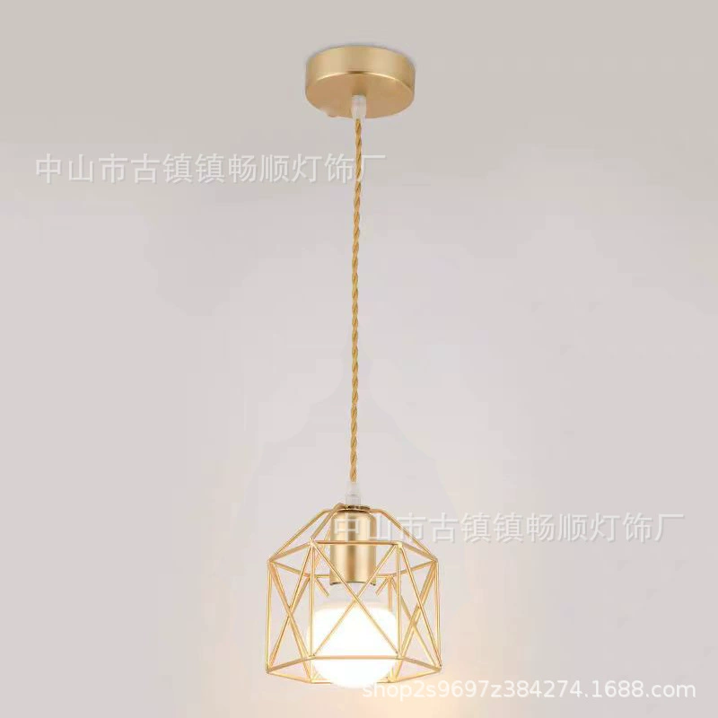 Ceiling light for corridor, modern and minimalistic table lamp for gazebo, wrought iron