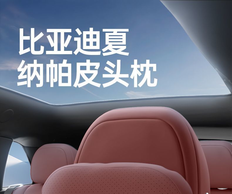 Suitable for Byd Xia Headrest, Lumbar Support, Neck Pillow, Neck and Waist Protection Car Set, Complete Collection of Car Interior Decoration Accessories