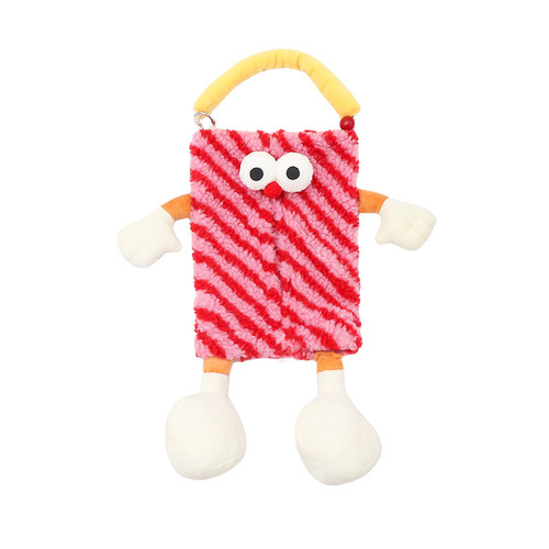 怪兽车载纸巾盒挂式卡通汽车椅背纸巾挂袋车用抽纸盒车内装饰用品