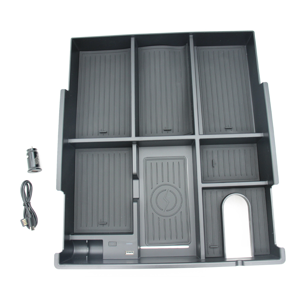 适用于丰田坦途Tundra 2007 - 2021无线充 车载 自动感应手机充电