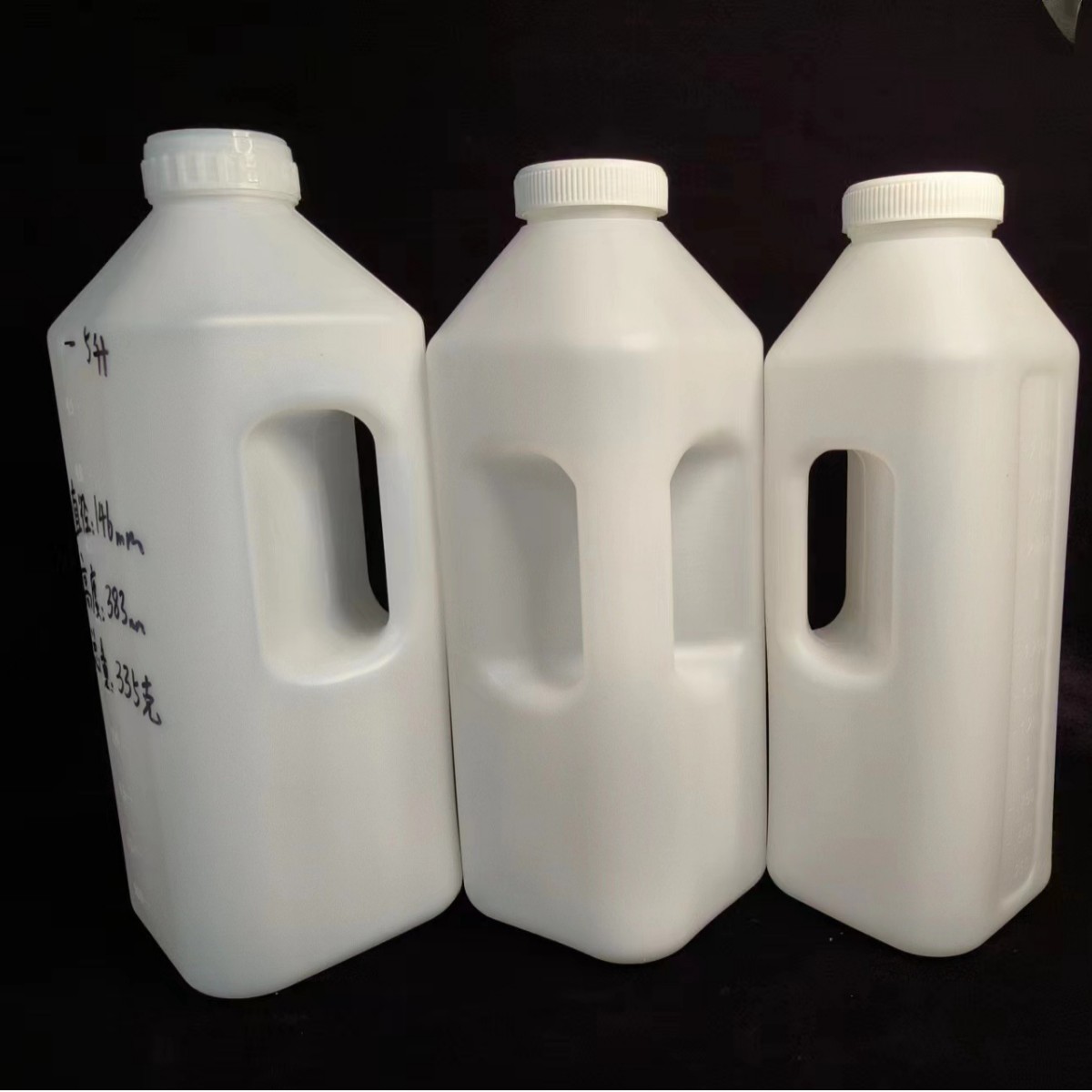 5000ml plástico desinfección flor fertilizante cuadrado 5L botella de envasado de líquidos de detección de Calidad de Agua barril transpirable cubierta de junta de escape