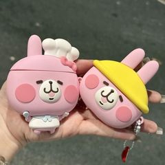 Kanaheera は Apple airpods 第 4 世代ヘッドフォン カバー pro2 ワイヤレス pro Bluetooth 第 2 世代および第 3 世代保護ケースに適しています。