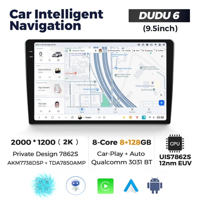 DVD Navigation – Suitable for DUDU6 DUDU7 - 95-dudu6-8-128-eight-nuclear-netcom