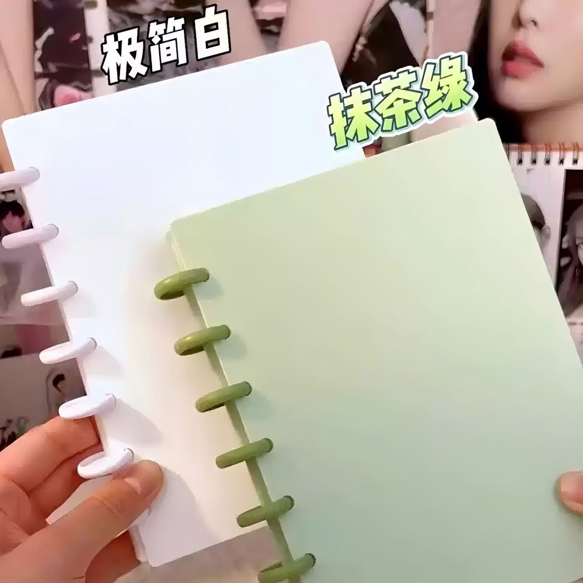 Ins estilo seta hebilla libro de tarjetas 3 pulgadas álbum polaroid de cuatro rejillas estudiante escrito álbum aidou tarjeta pequeña libro de almacenamiento persiguiendo estrellas