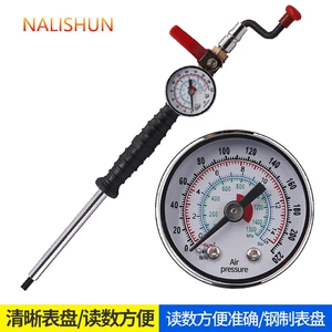 Hand-cranking fast inflatable Rod large truck tire inflatable rod with watch lengthened