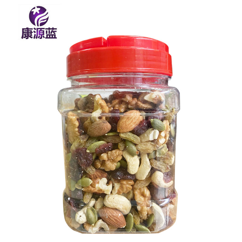 Kangyuan Blue Comprehensive Daily nuts 400g Mixed dried fruit/melon seed/grape/Almond/Walnut kernel/cashew