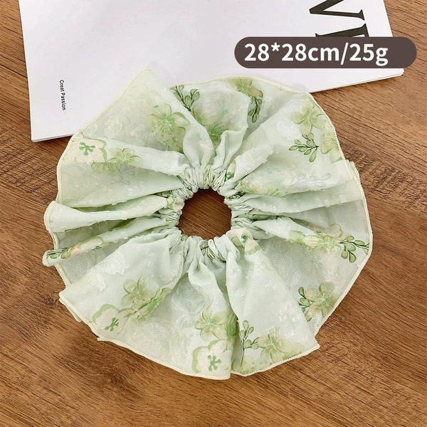 Flower-shaped, green