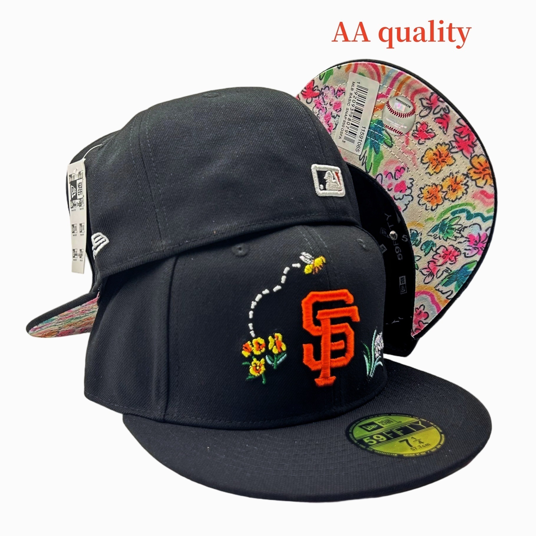 Nuevo comercio exterior transfronterizo MLB sombrero de béisbol estilo hip-hop moda tamaño sombrero de alta calidad