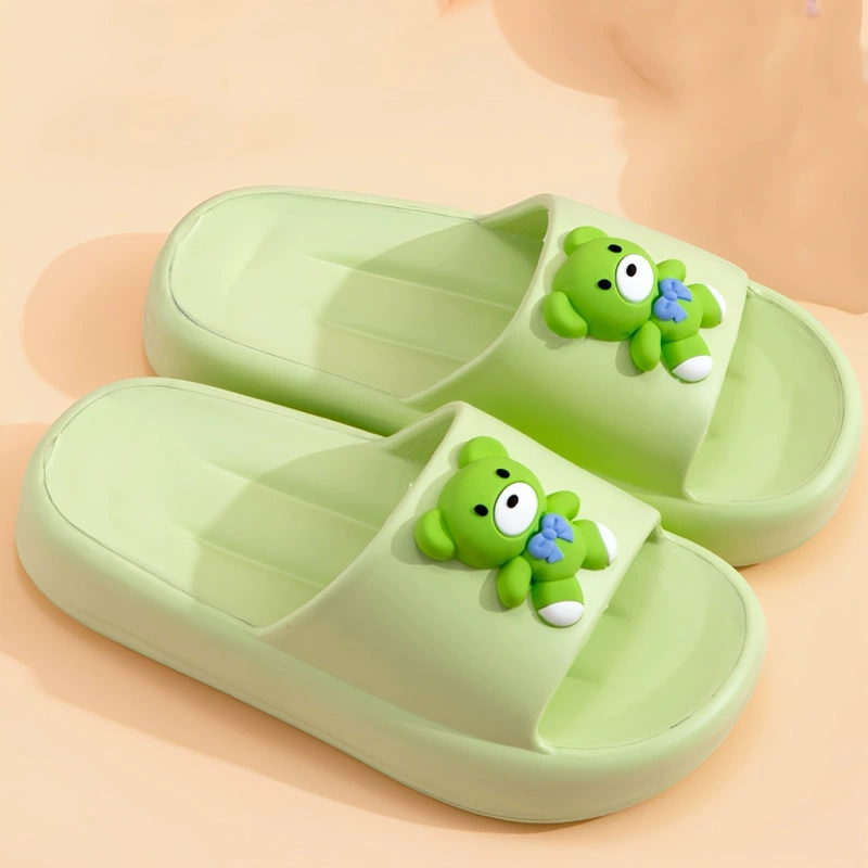 Summer Japanese slippers for bath, soft sole