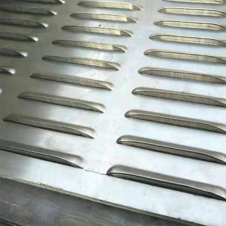 镀锌散热百叶窗冲孔板铝板冲孔装饰板百叶孔道路隔离吸音板