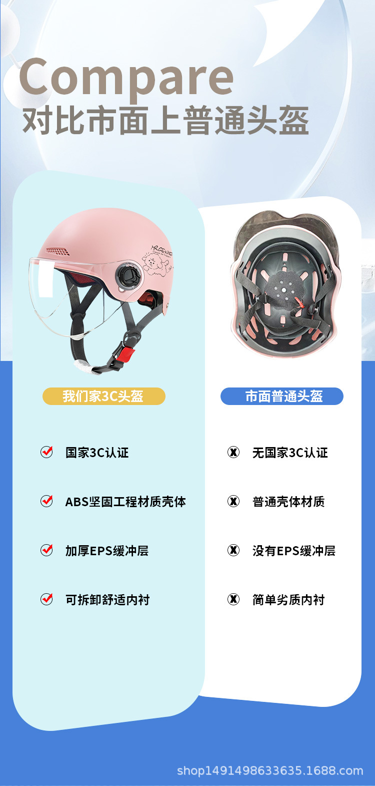 New national standard helmet 3C certified electric car women's four seasons Universal Battery motorcycle men's helmet safety half helmet