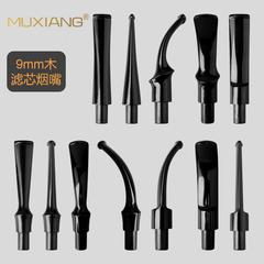 Acrylic Smoking Pipe Bowl 9mm Tenon Hole Compatible with Wood Filters, Smoking Pipe Accessories for DIY Custom Pipe Making