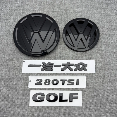 Car logo: Car Logo Modification, Front and Rear - golf-75-5-pack