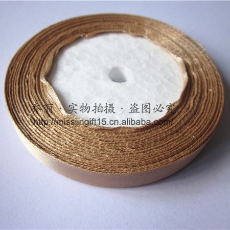 En stock 15MM cinta de poliéster de una sola cara Cinta de regalo Decoración cinta DIY cinta hecha a mano embalaje de la flor image 16