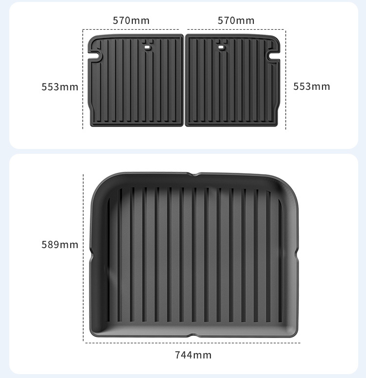 Car Floor Mats TPE for Wuling Bingo 2023