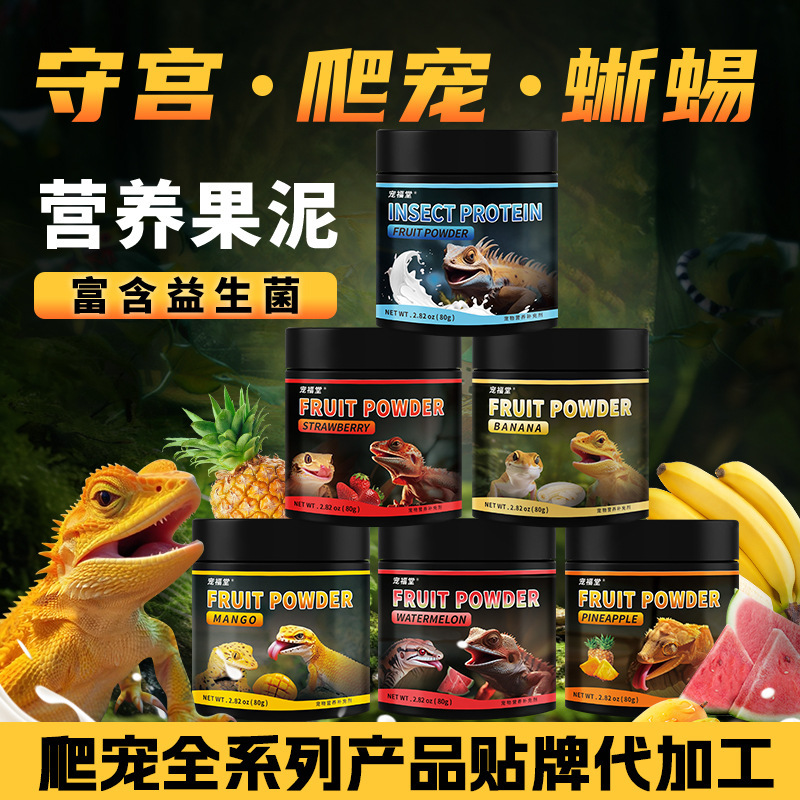 トカゲ、爬虫類、ペットフルーツパウダー、ヤモリ、昆虫泥、リウムドラゴン、トカゲフルーツ泥パウダー、栄養フルーツパウダー、ヒョウブルータングフード、配送|undefined