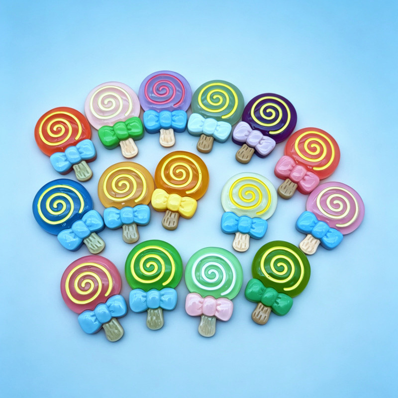 Oversized Luminous Lollipop Resin Accessories Handmade DIY Cream Glue Pendant Hairpin Refrigerator Sticker Factory Wholesale Oversized Luminous Lollipop Resin Accessories Handmade DIY Cream Glue Pendant Hairpin Refrigerator Sticker Factory Wholesale