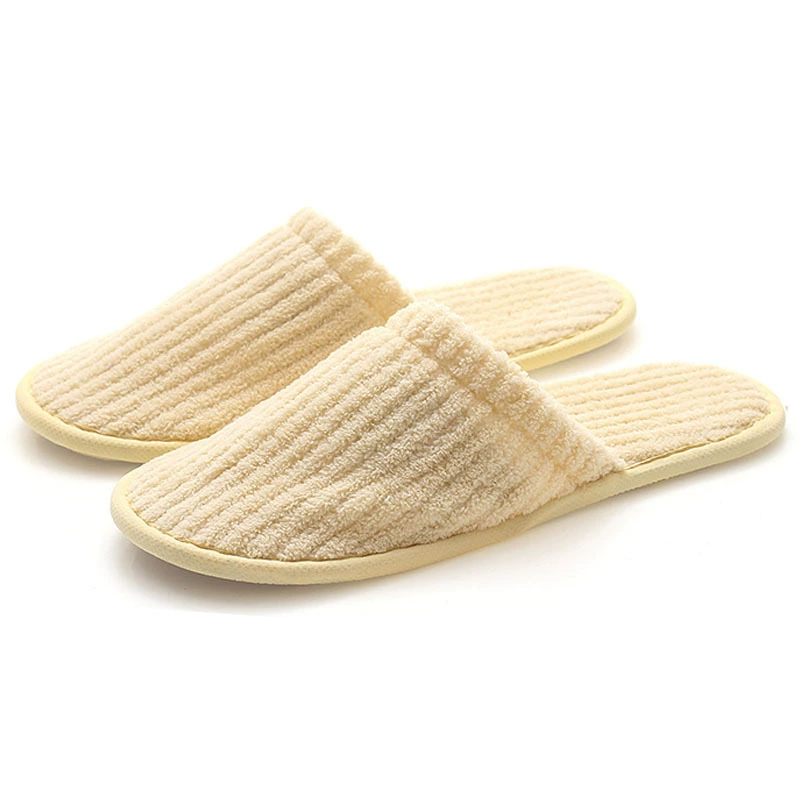 ✅Five Hotel Disposable Slippers Thickened Coral Velvet Hospitality Home Guests Used for Home Travel B&B Approval
